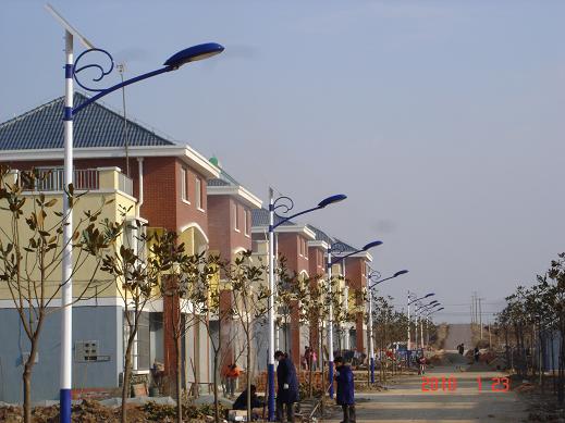 移民新区太阳能路灯照明工程 